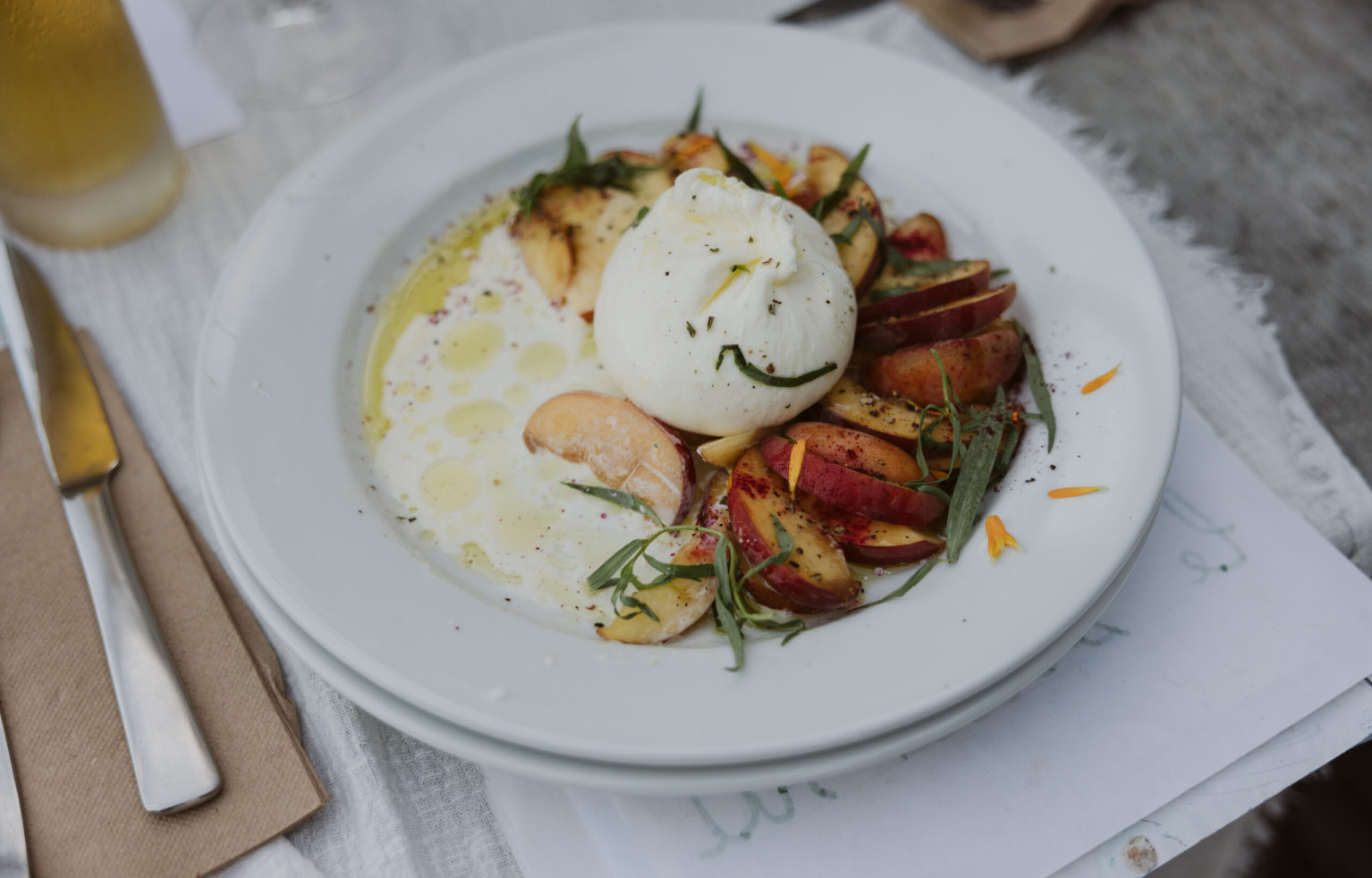 Wedding cuisine by The Farmers Daughter