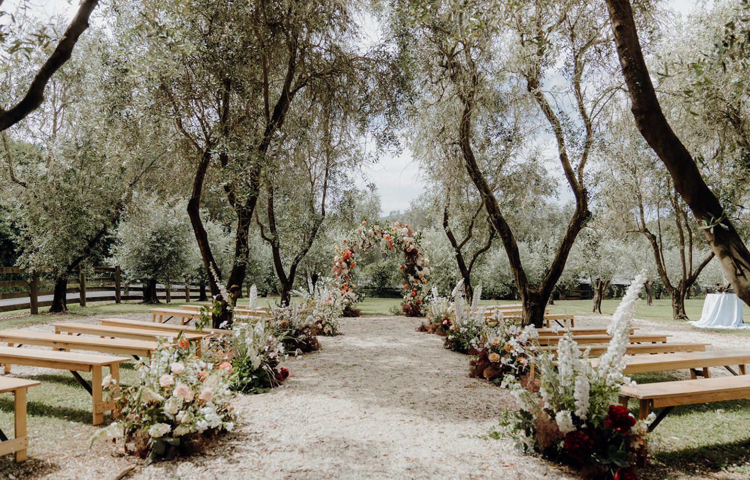 ceremony scene at bracu estate