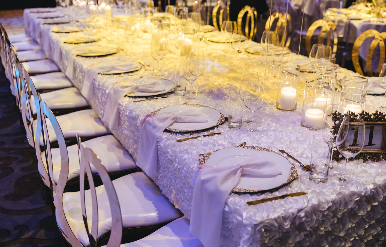 wedding table setting auckland