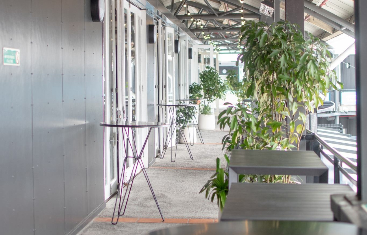 Outdoor space at The Maritime Room