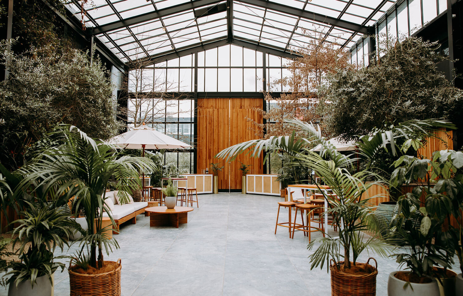 Indoor styling at Glasshouse Morningside