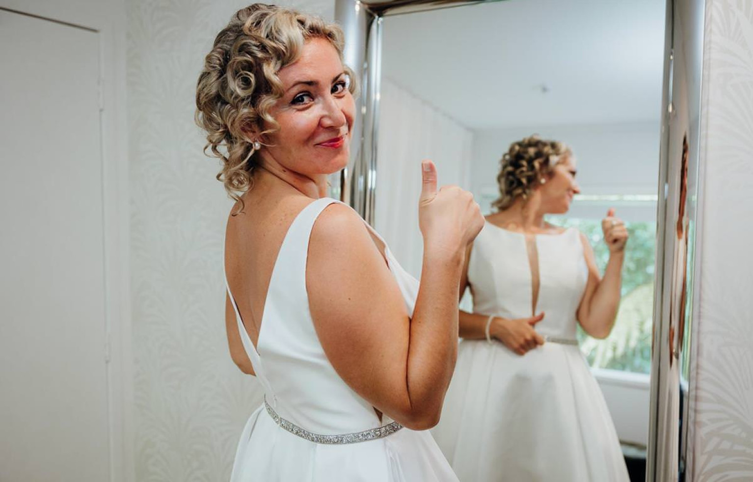 Bride getting ready at Auckland venue